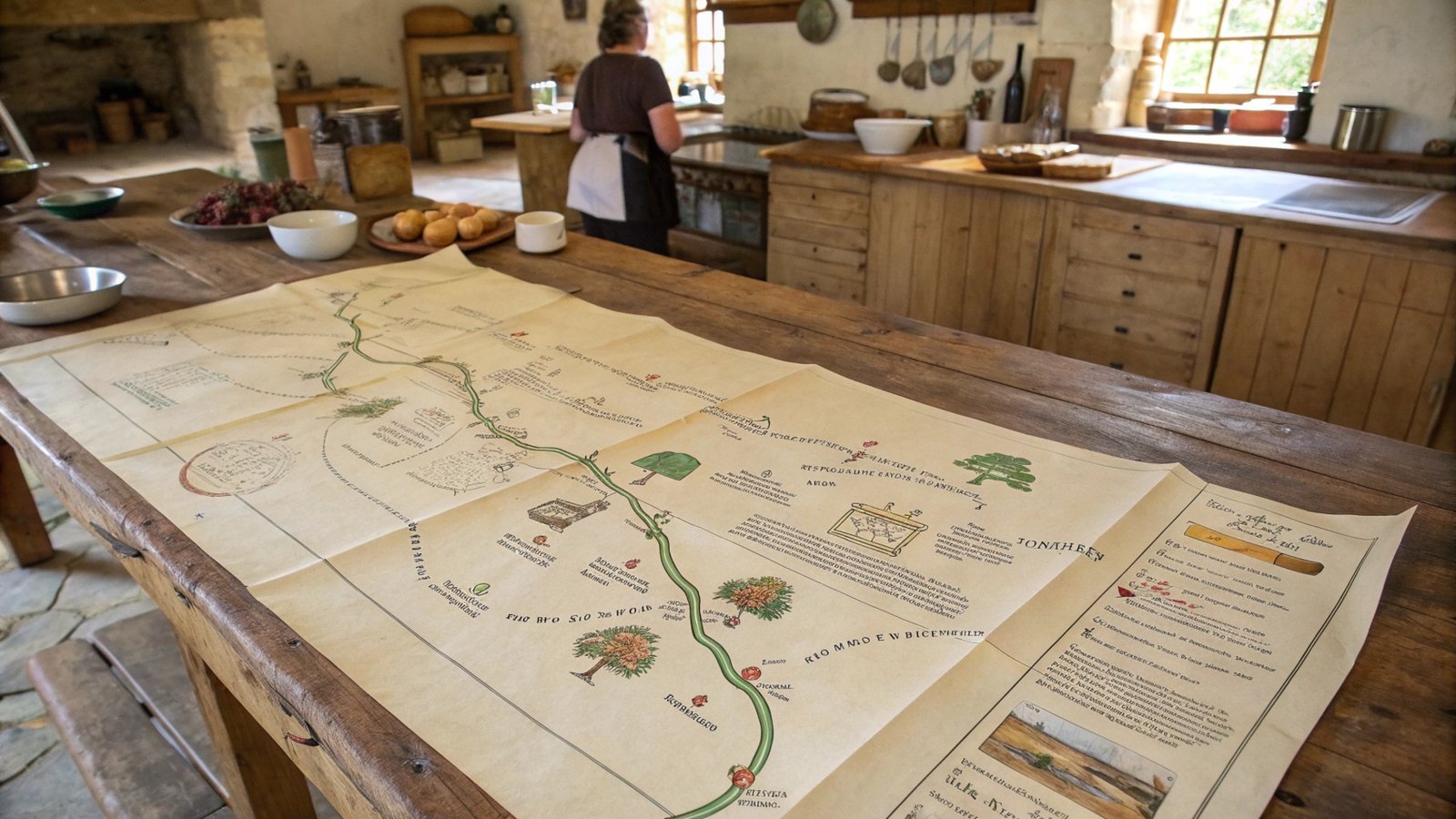 Generational Recipe Map