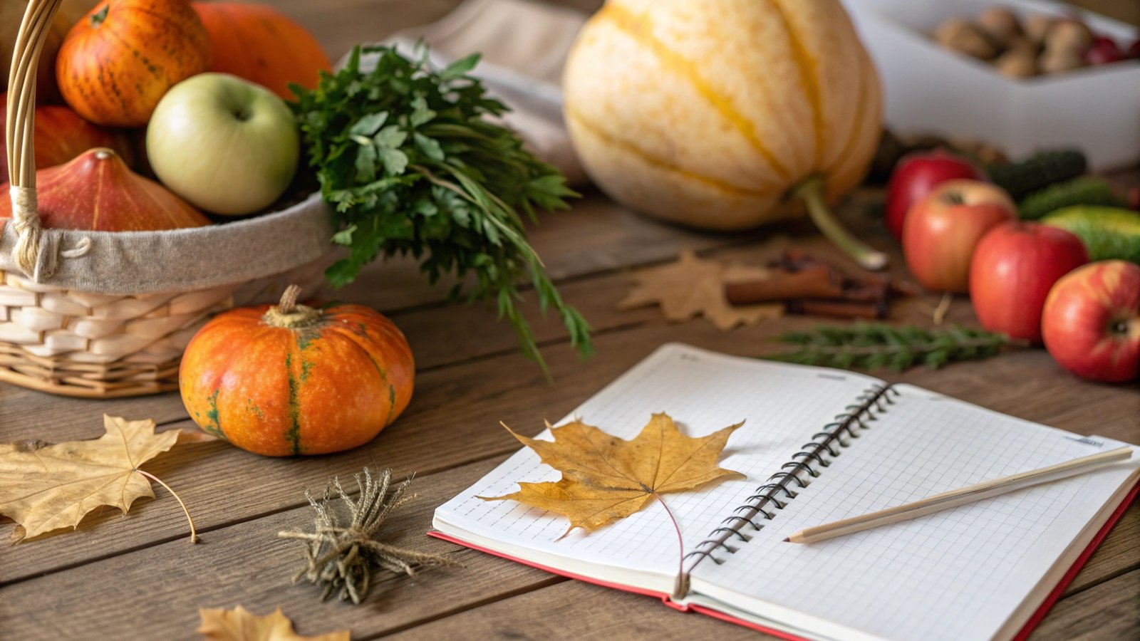 Seasonal Menu Planner Sheets