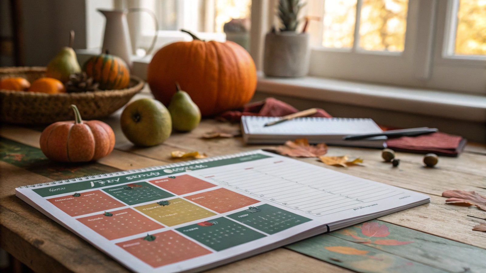 Seasonal Cooking Planner Sheets