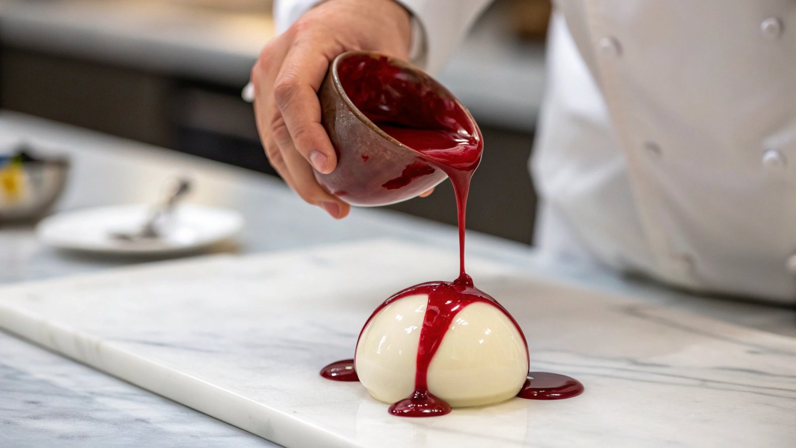 Mirror Finish Dessert Art