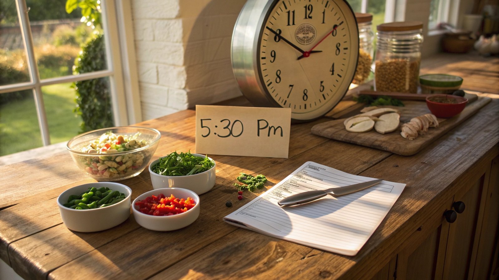 Cooking Timeline Planner