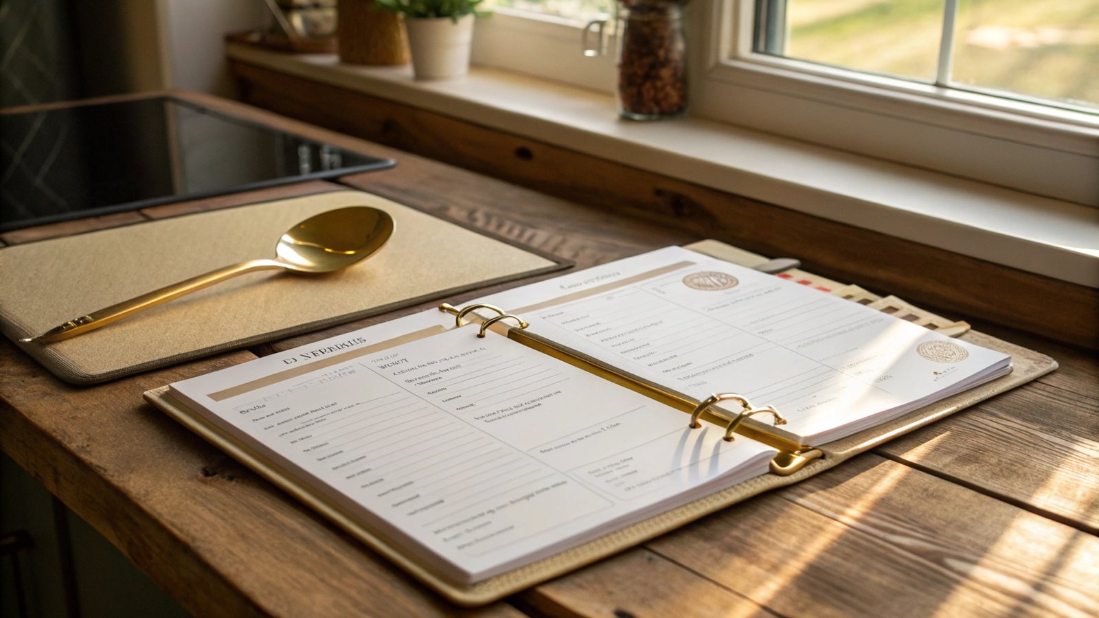 Golden Spoon Meal Organizer