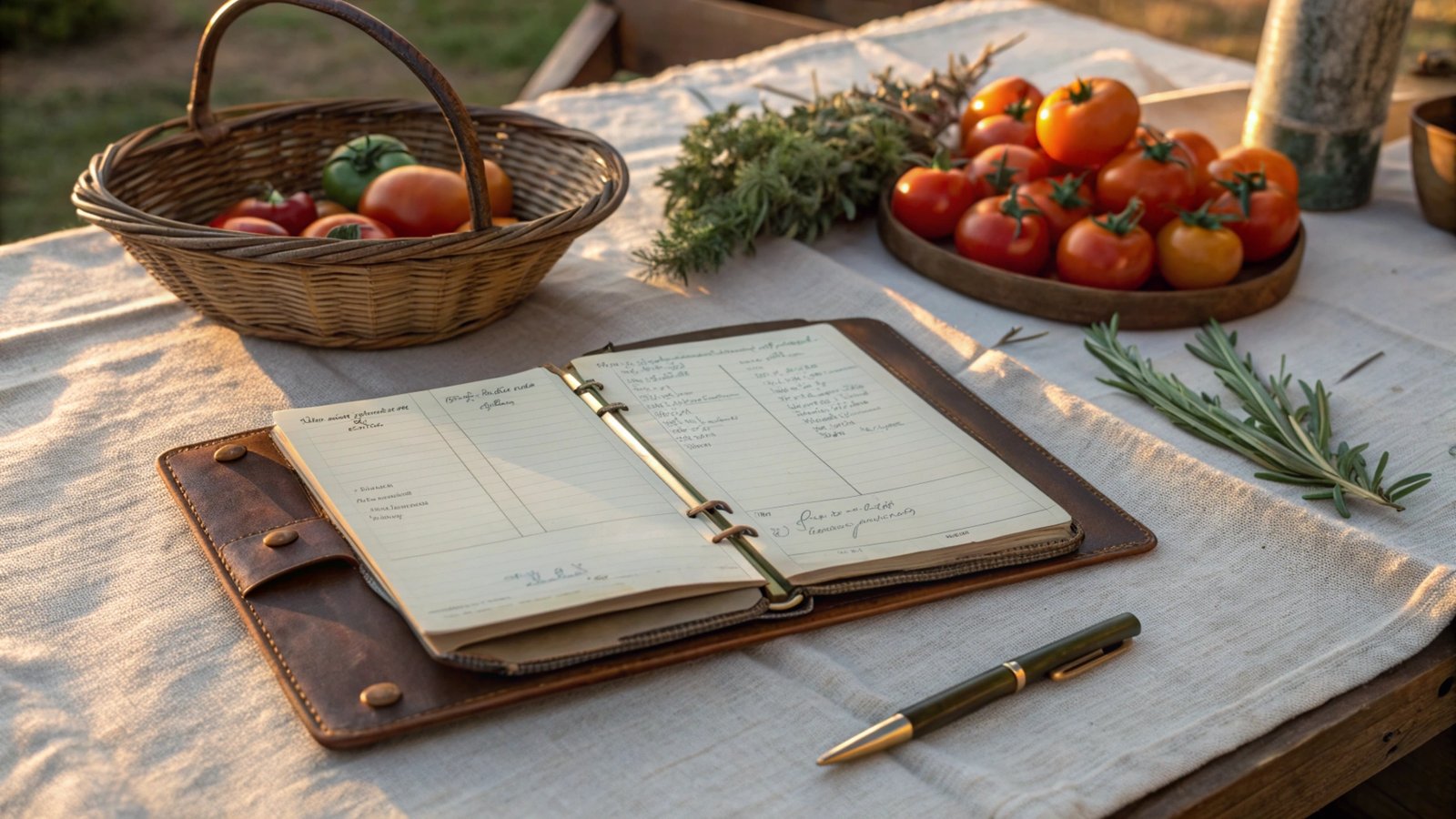 Harvest Home Menu Planner