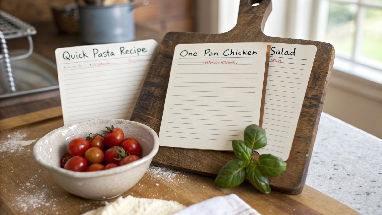 Simple Suppers Menu Planner