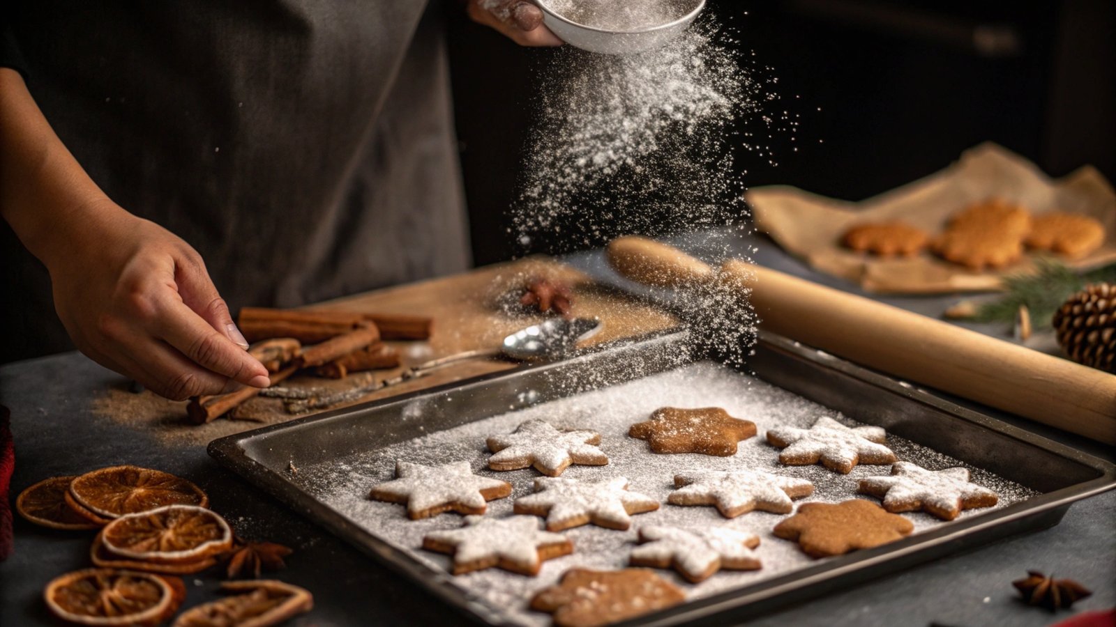 Festive Holiday Baking Cards