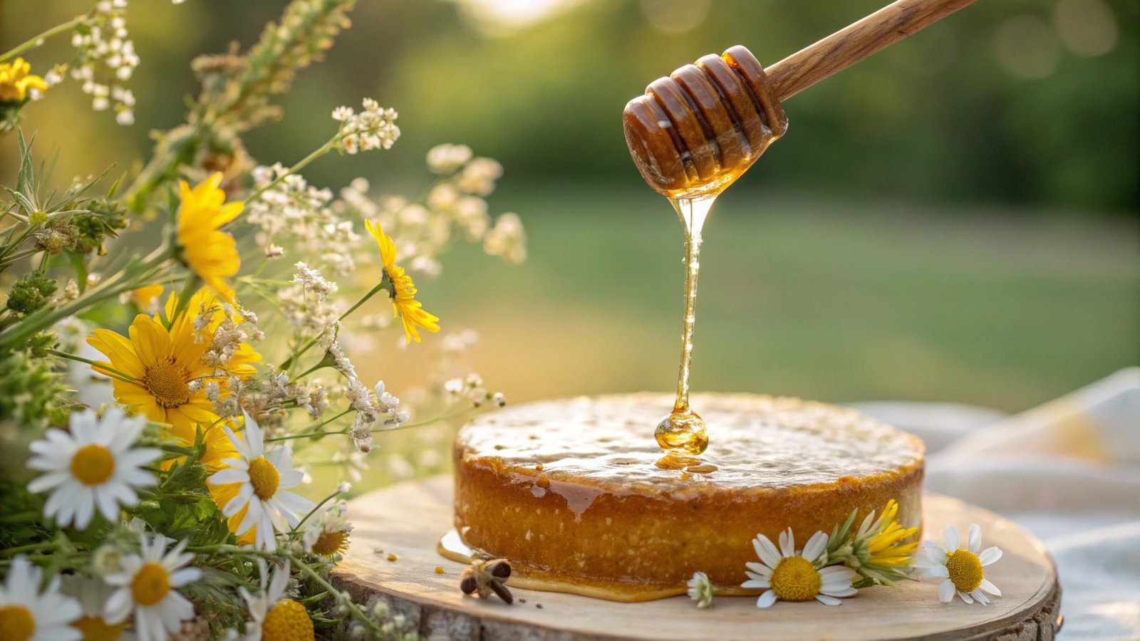 Wildflower Honey Cake