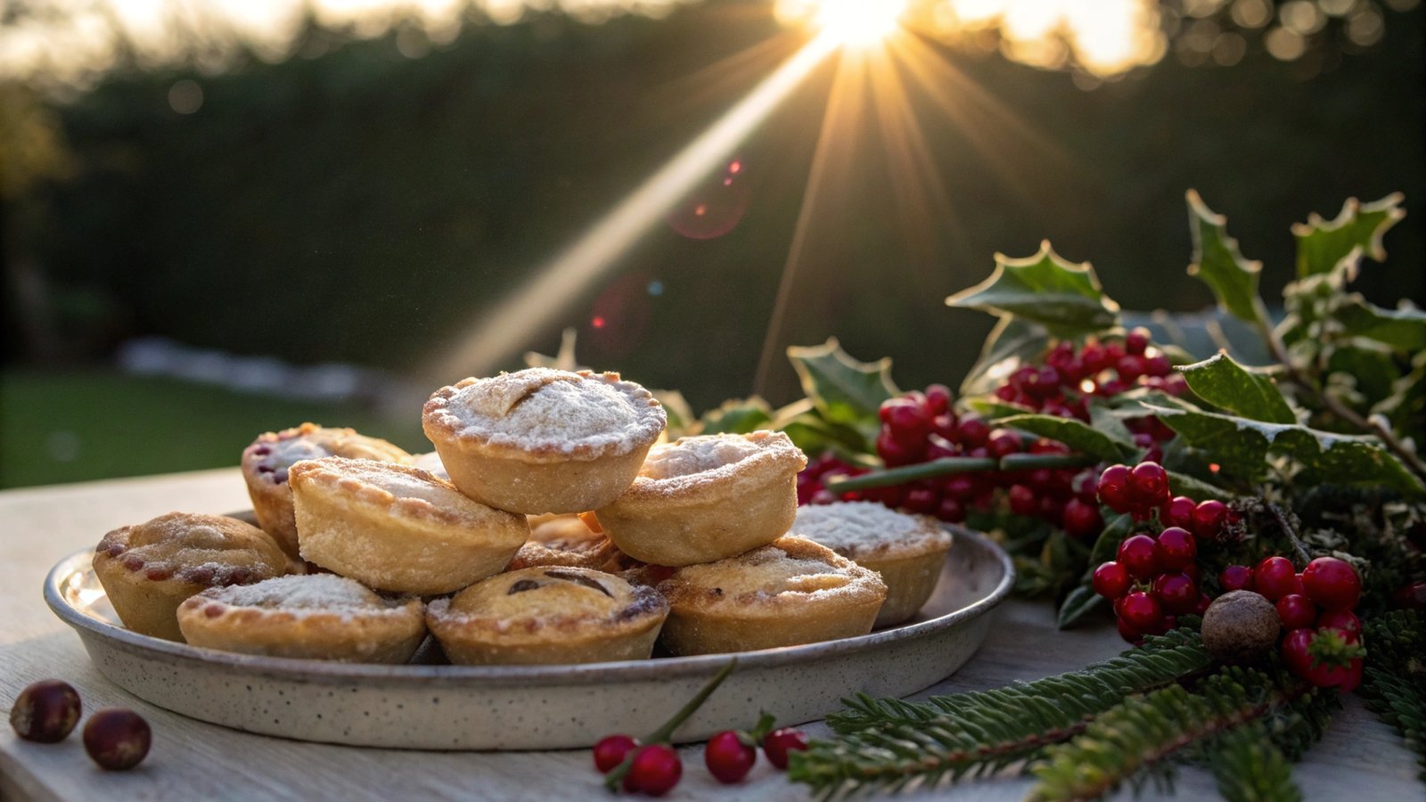 Festive Breakfast Pastry Selection