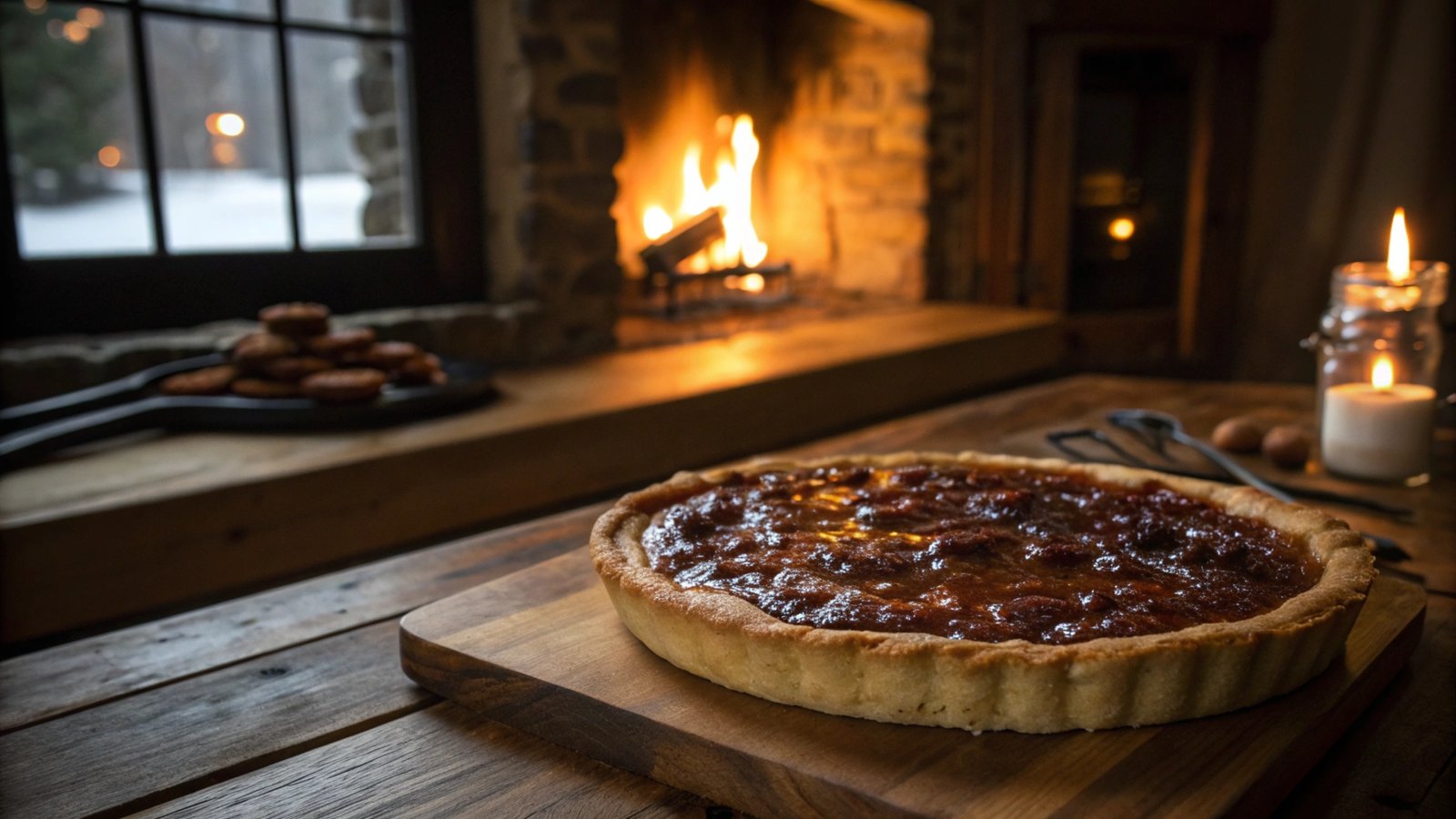Fireside Chestnut Pie