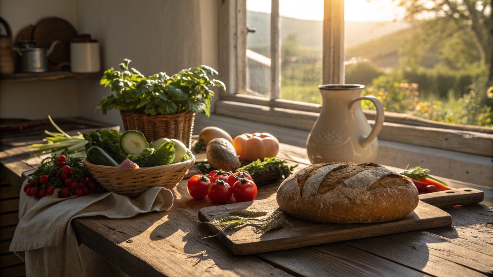 Rustic Table Arrangement