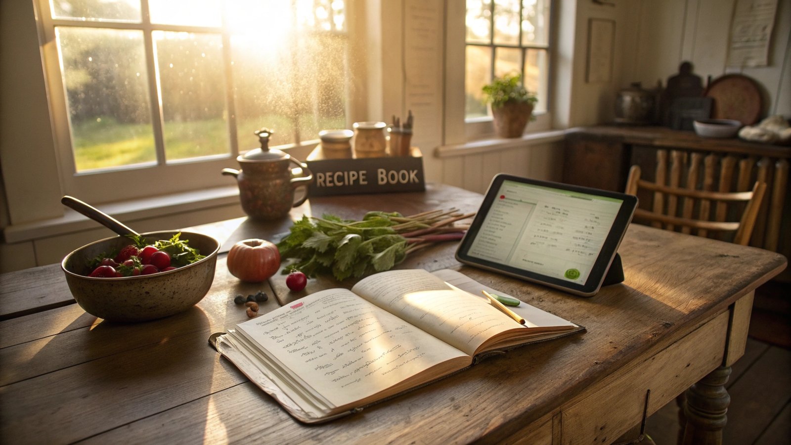 Generational Recipe Menu Builder