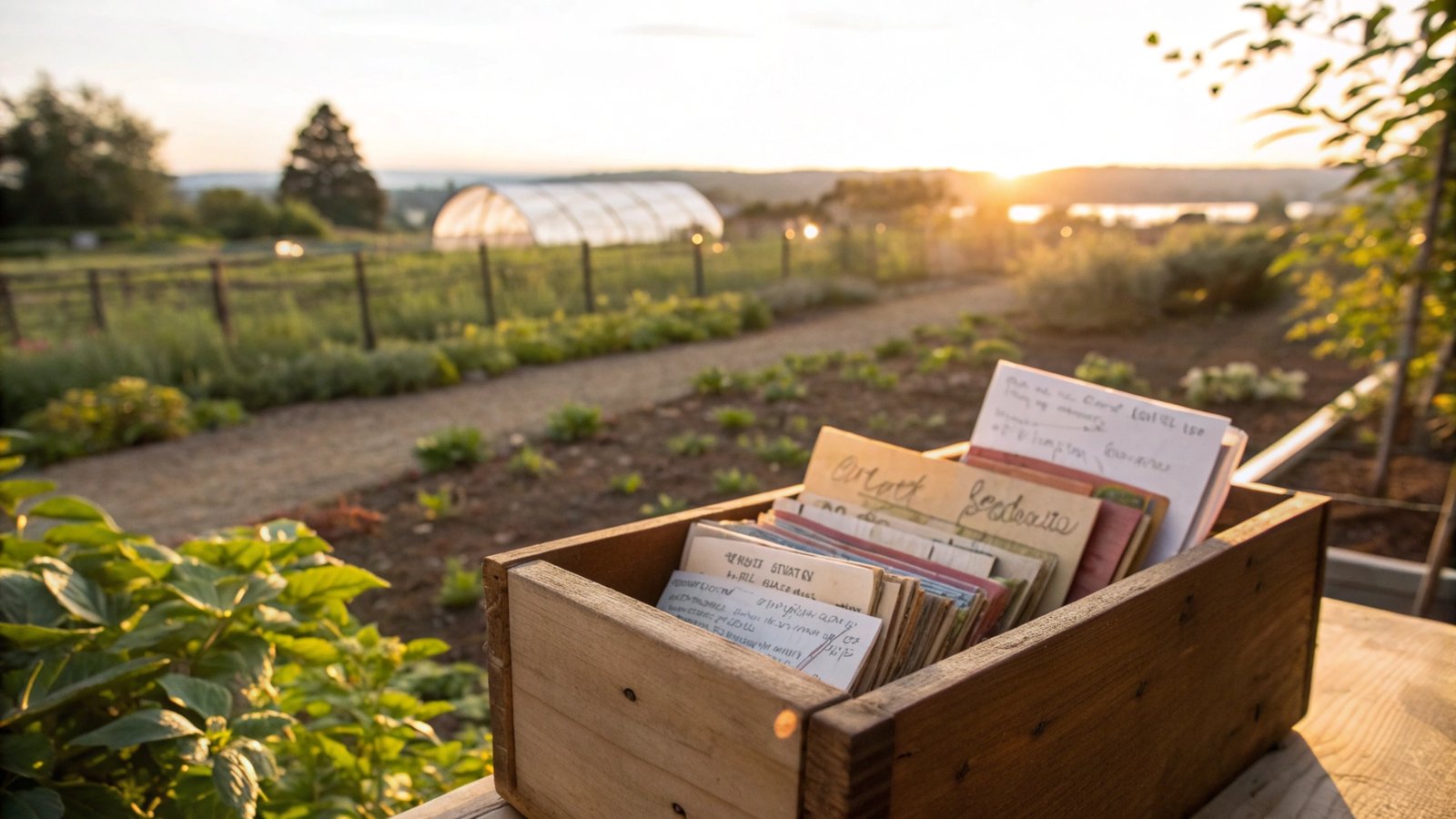 Sunlit Garden Cooking Planner