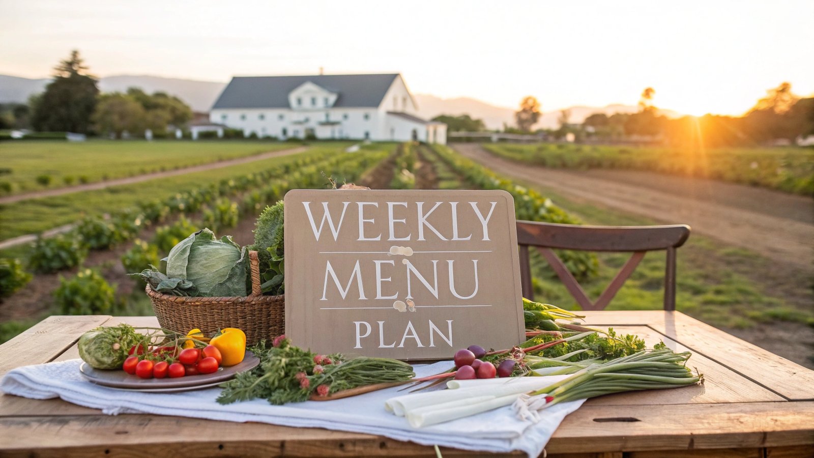 Roots & Recipes Dining Organizer