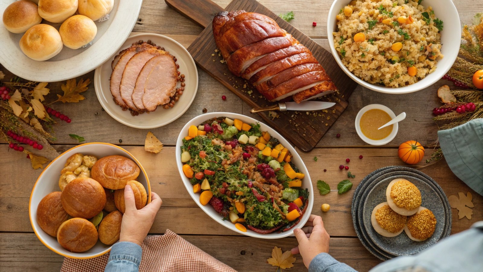 Festive Family Potluck Menus