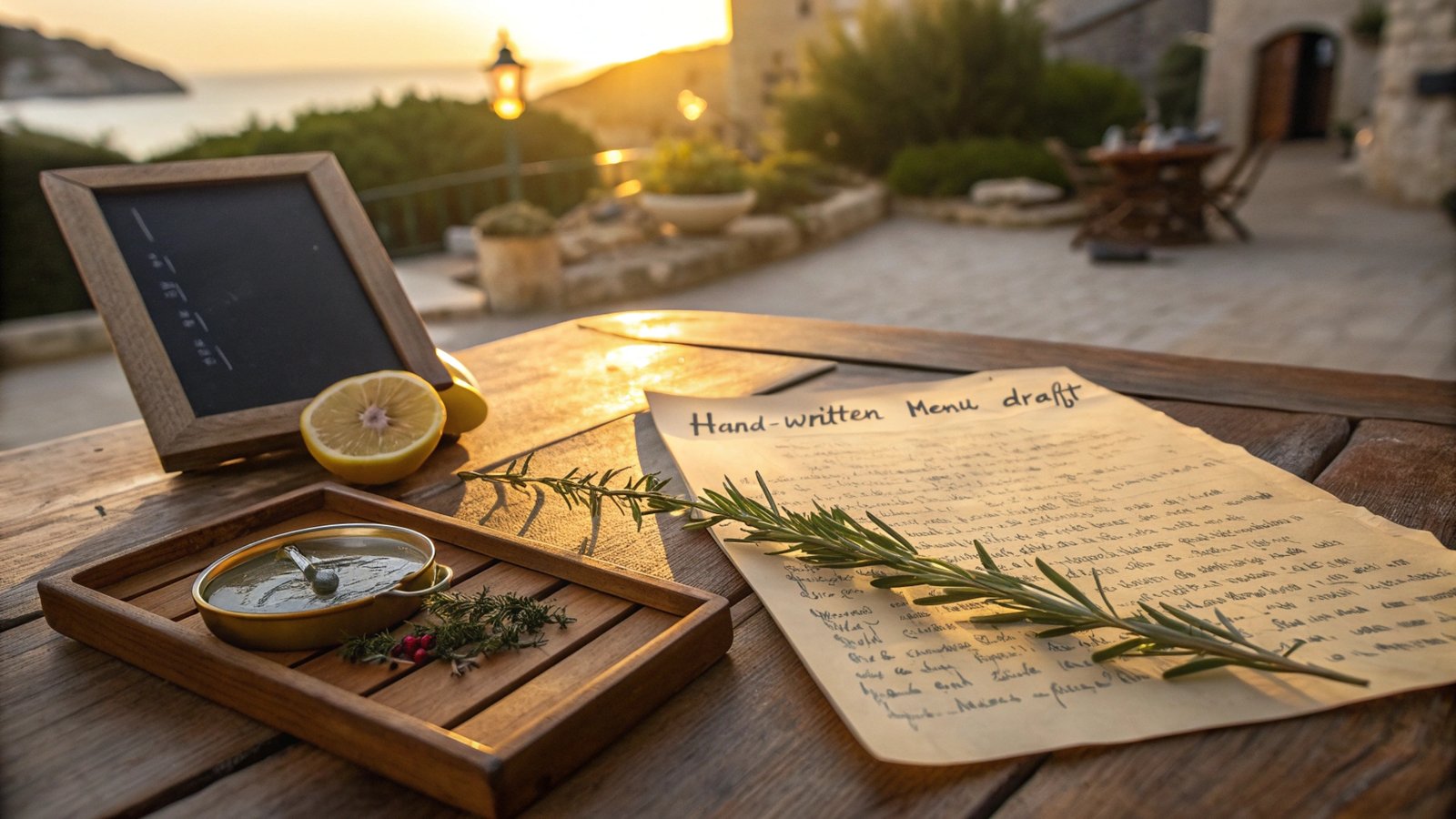 Cultural Table Menu Maker