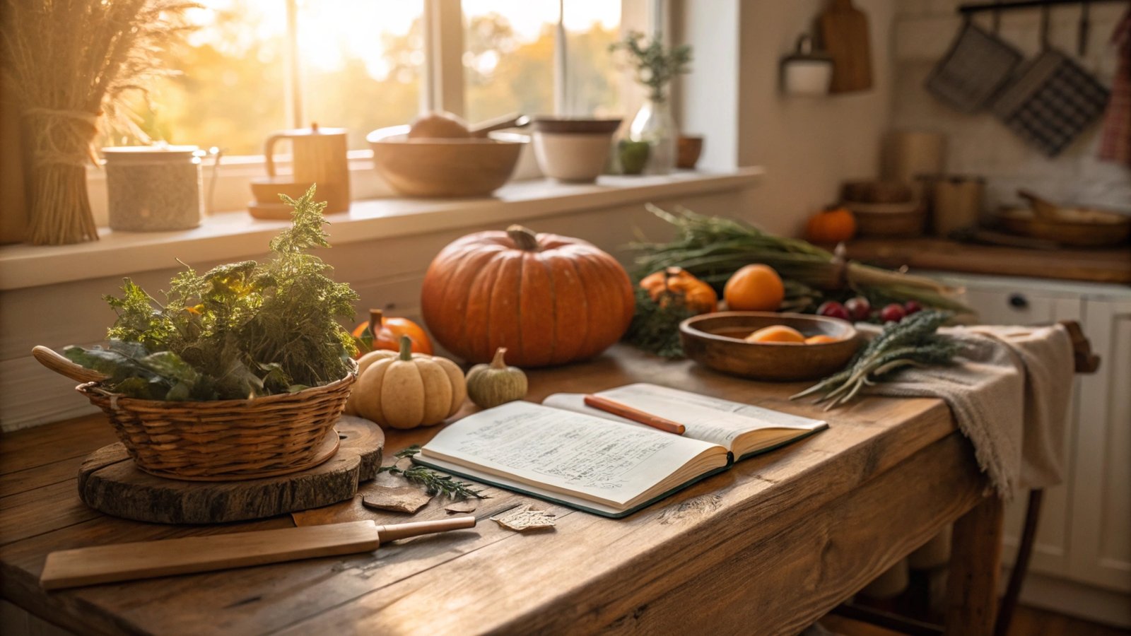 Rustic Harvest Feast Planner