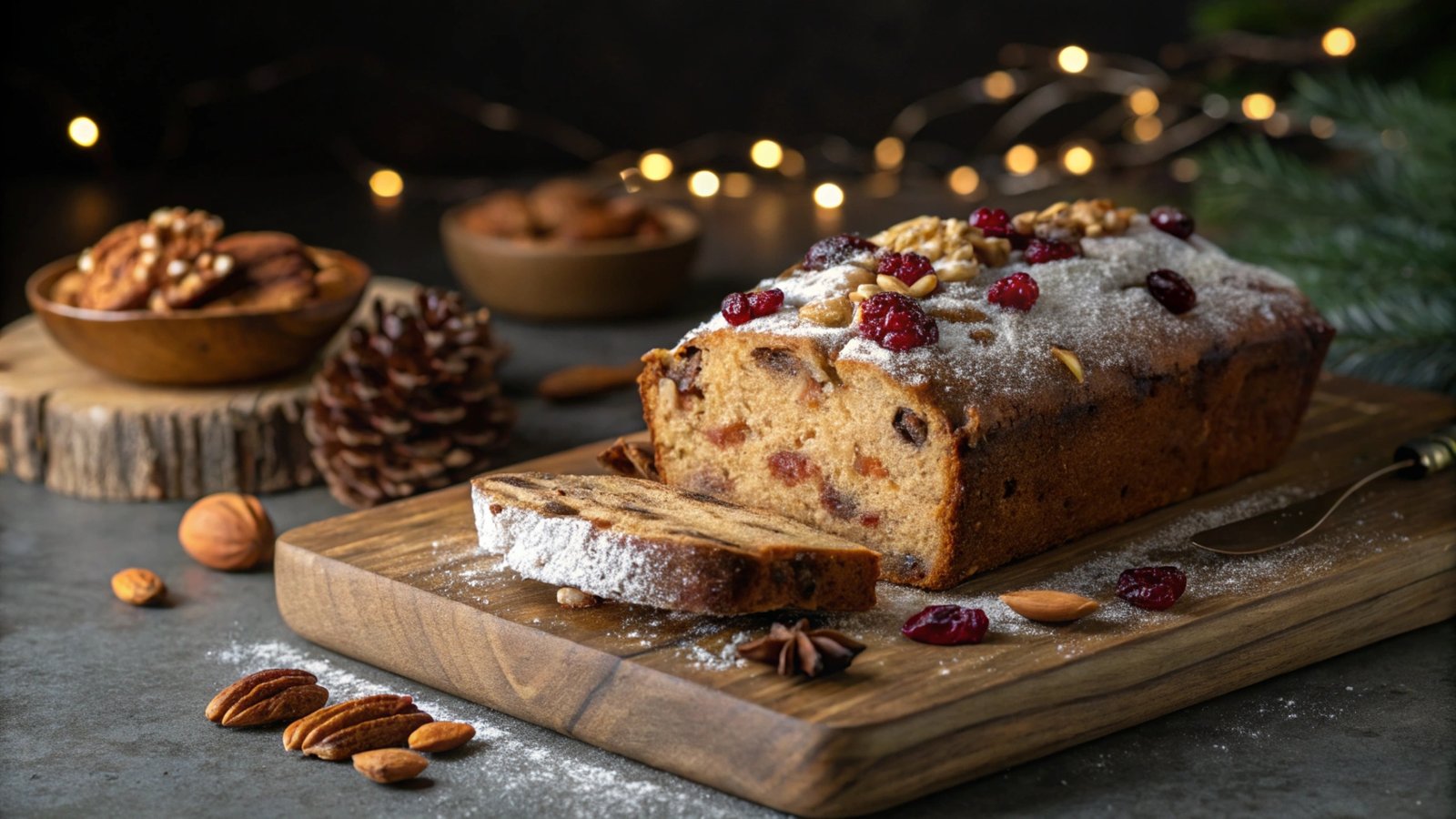 Festive Nut and Fruit Bread