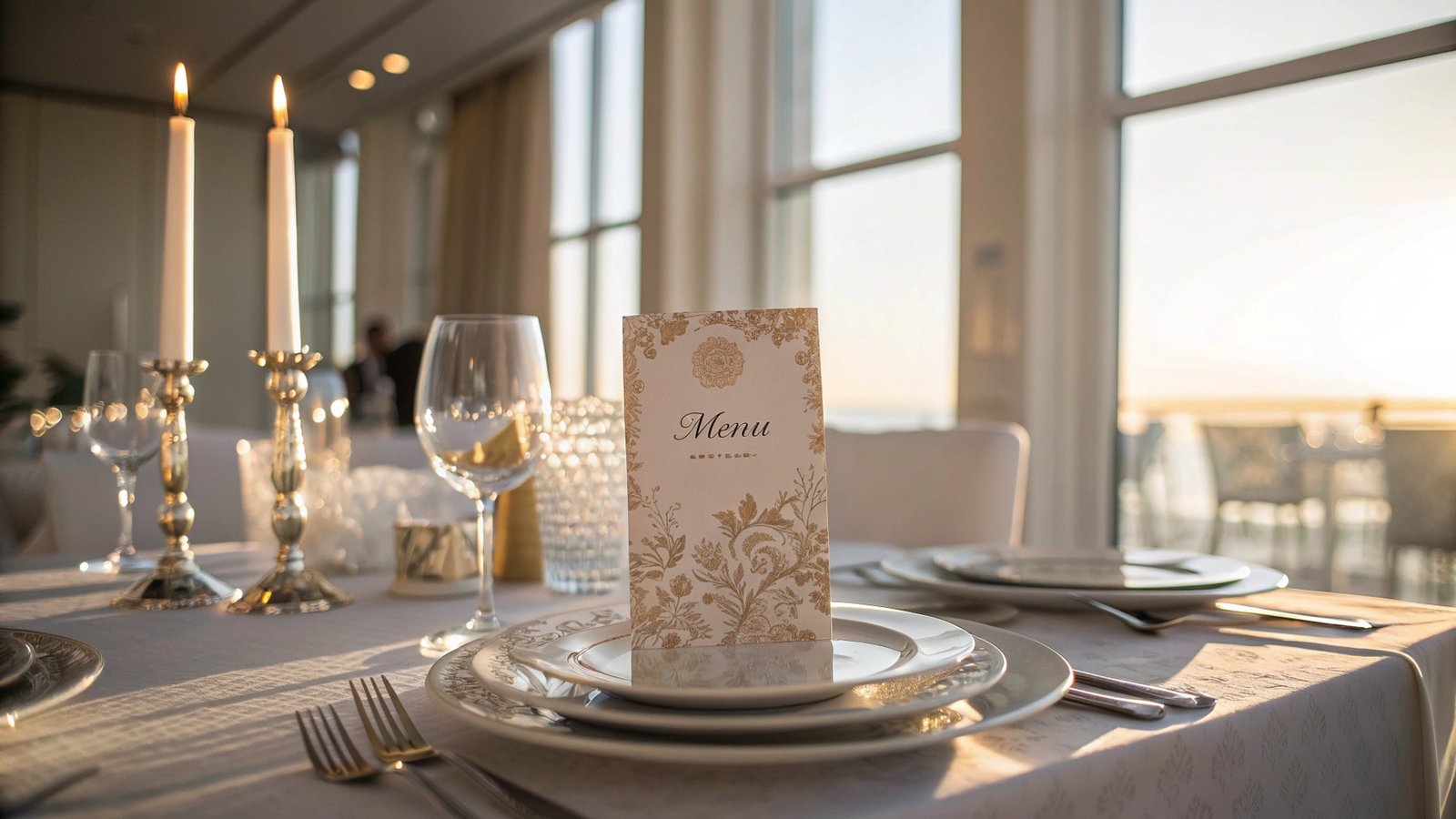 Elegant Party Menu Templates