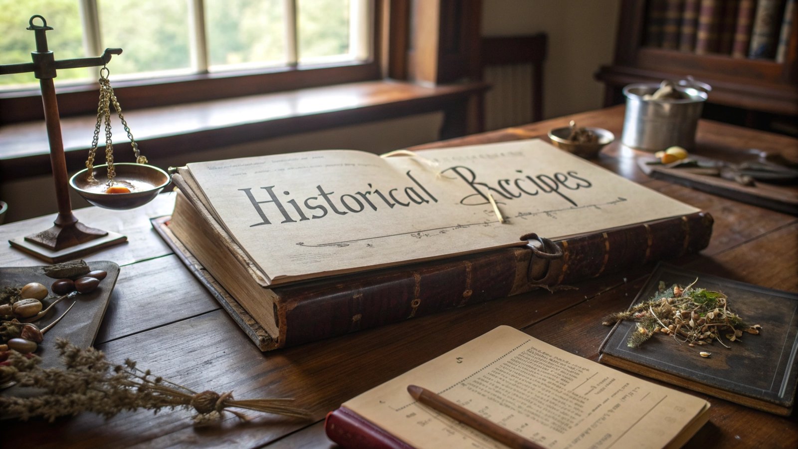 Historical Recipe Research Binder