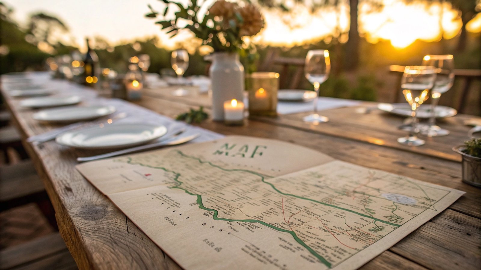 Family Event Dining Map