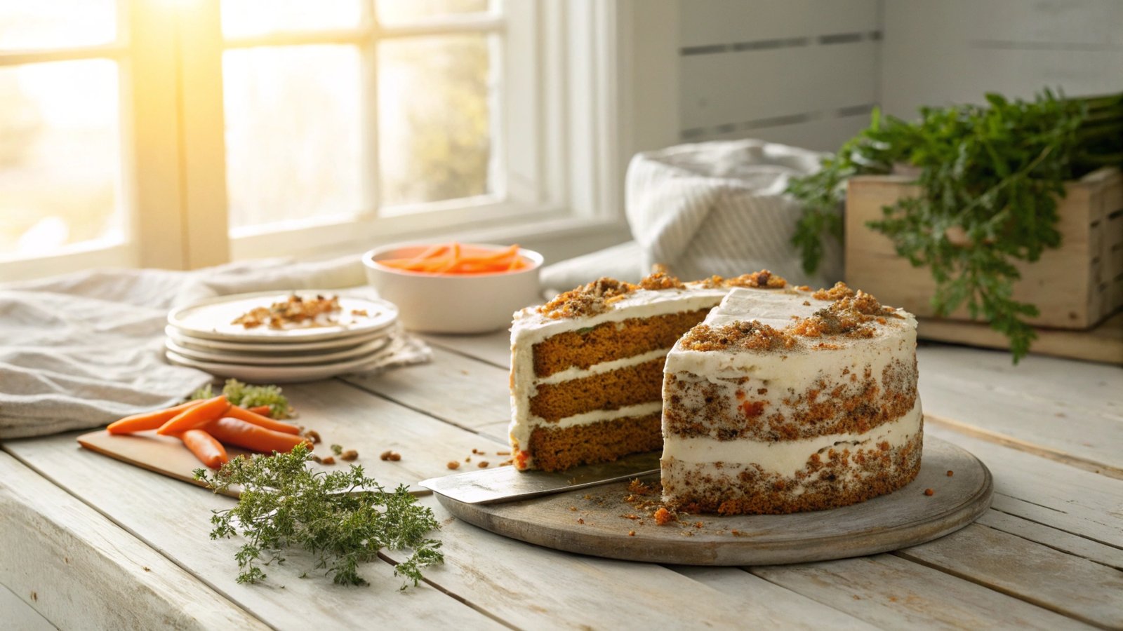 Spring Dawn Carrot Cake