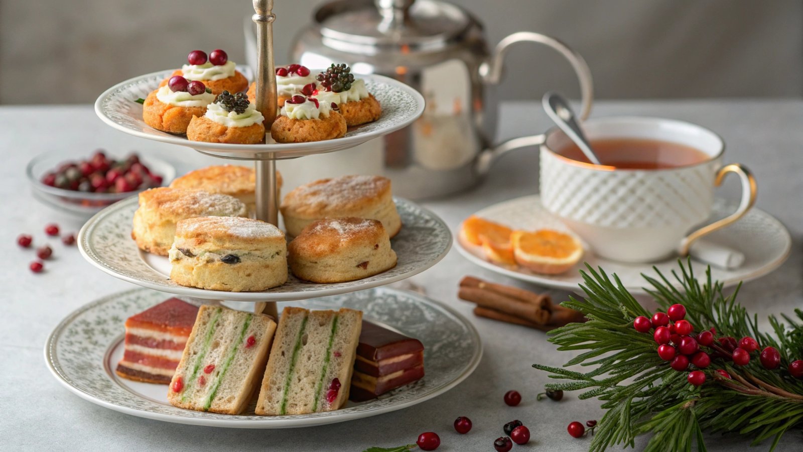 Holiday Afternoon Tea Menu