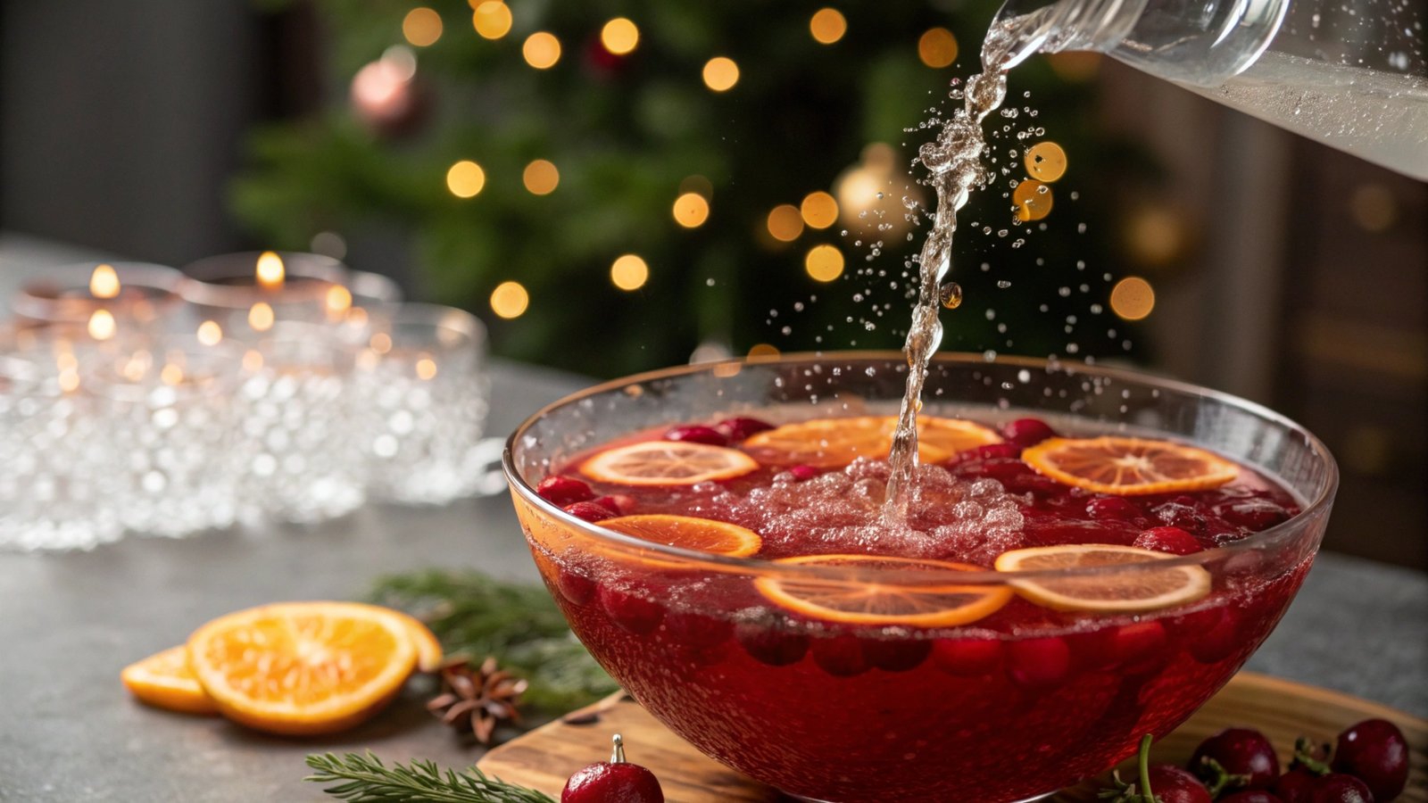 Holiday Party Punch and Drinks