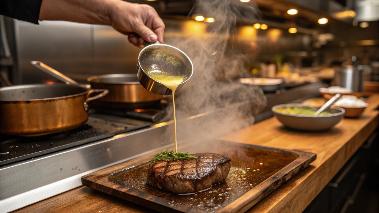 Infused Butter Finishing