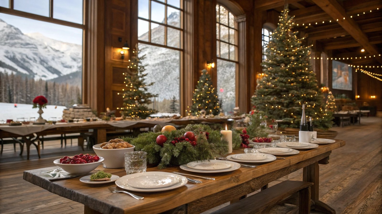 Seasonal Celebration Menu Design