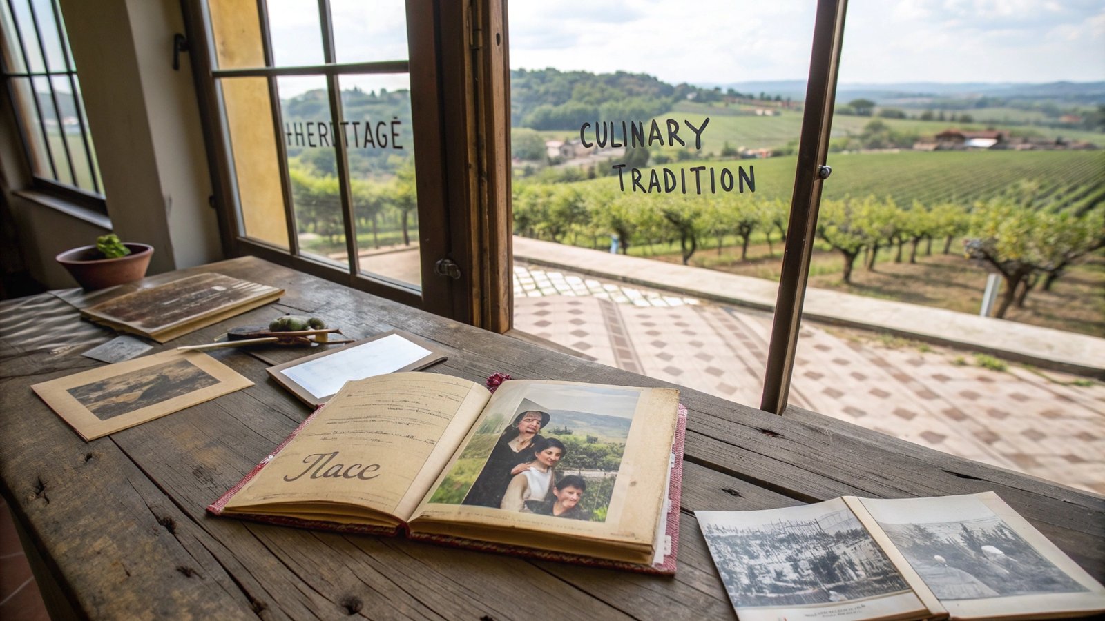 Roots of Flavor Scrapbook