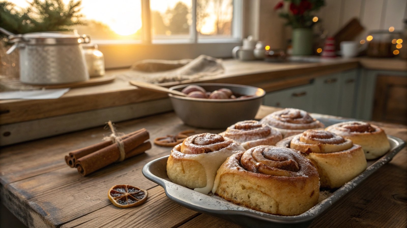 Solstice Cinnamon Rolls