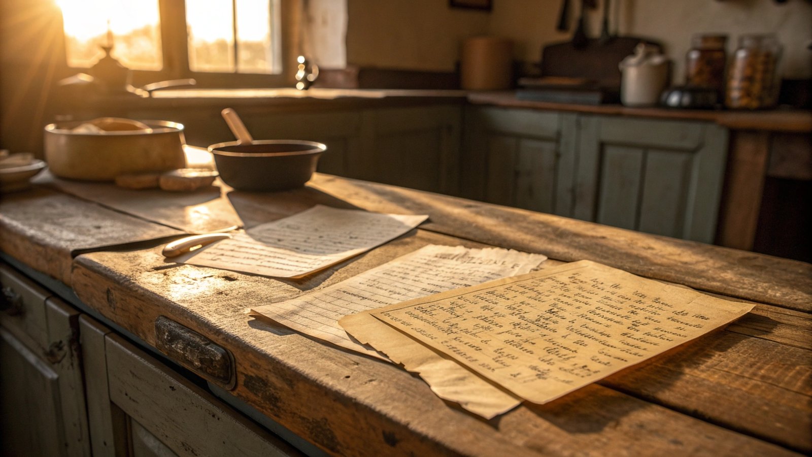 Family Heritage Menu Cards