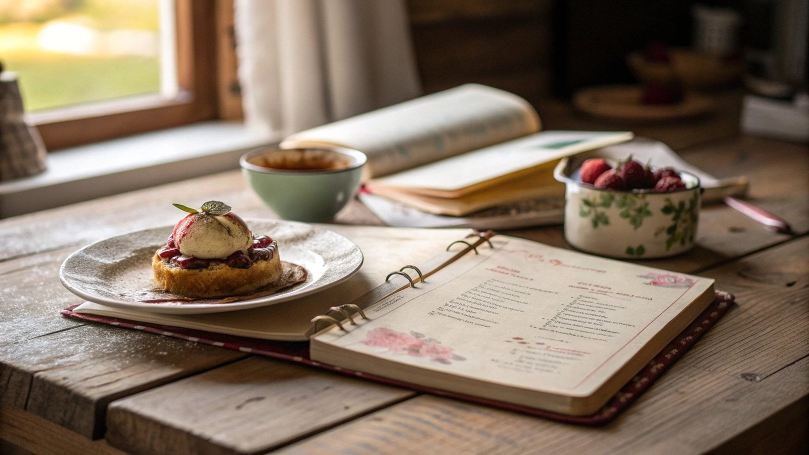 Pastel Plates Recipe Journal