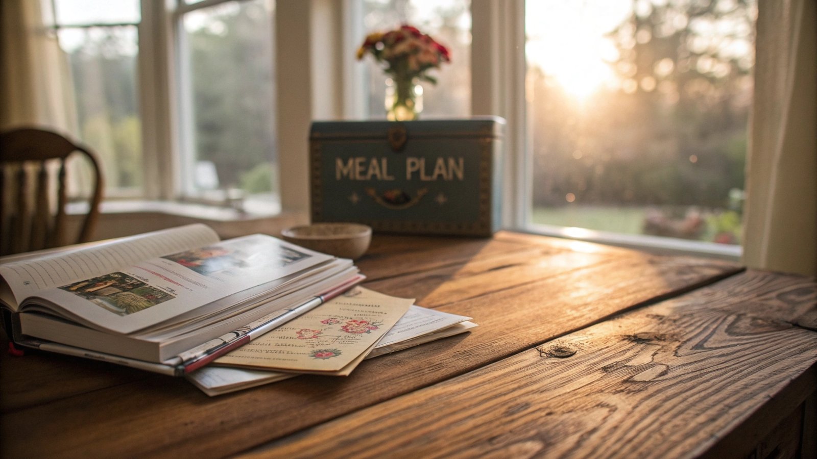 Rustic Table Meal Plan Pages