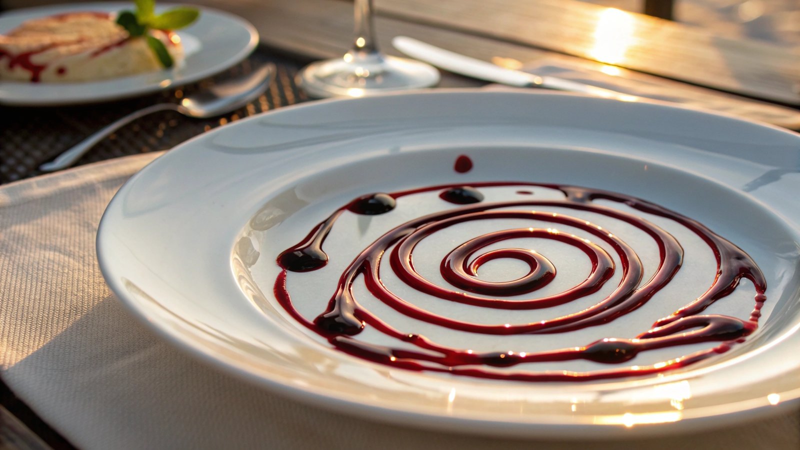 Sauce Swirl Decoration