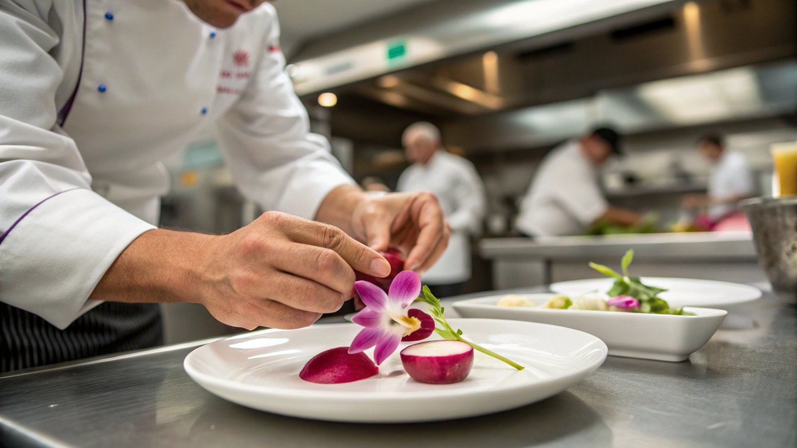 Elegant Garnish Artistry