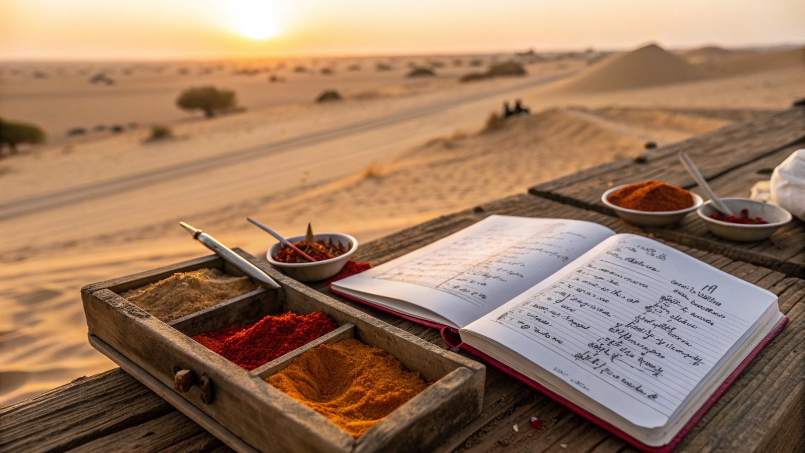 Desert Caravan Spice Journal