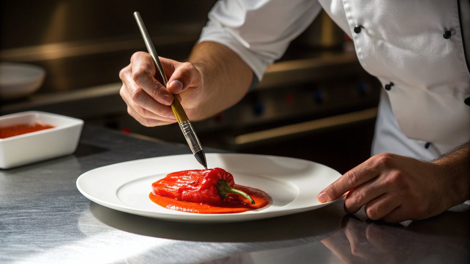 Creative Sauce Brushing