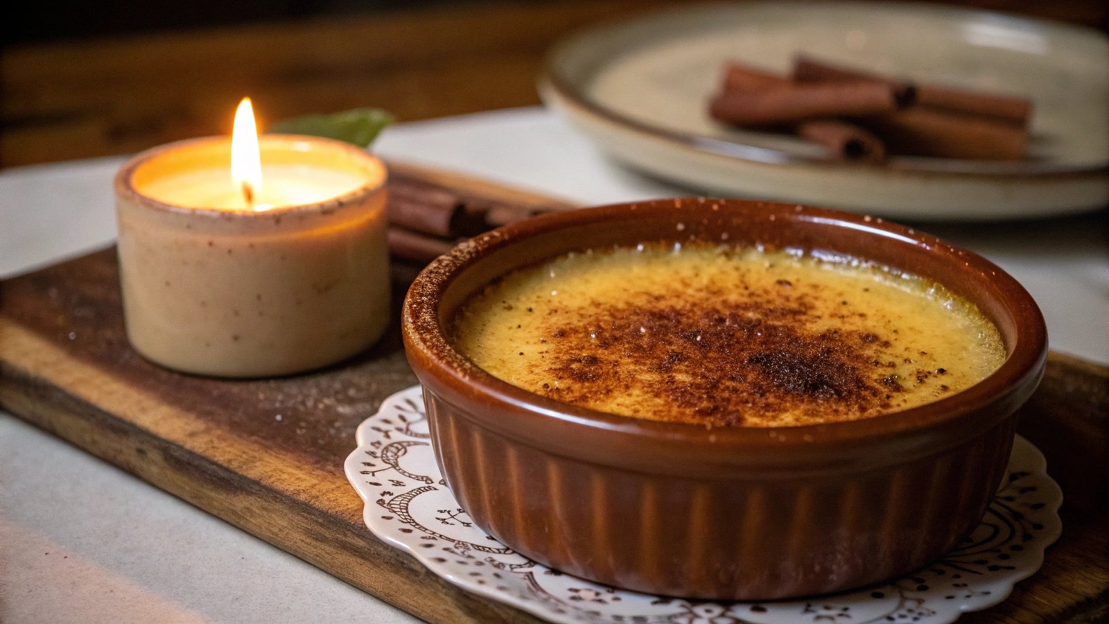 Candlelit Spice Custard