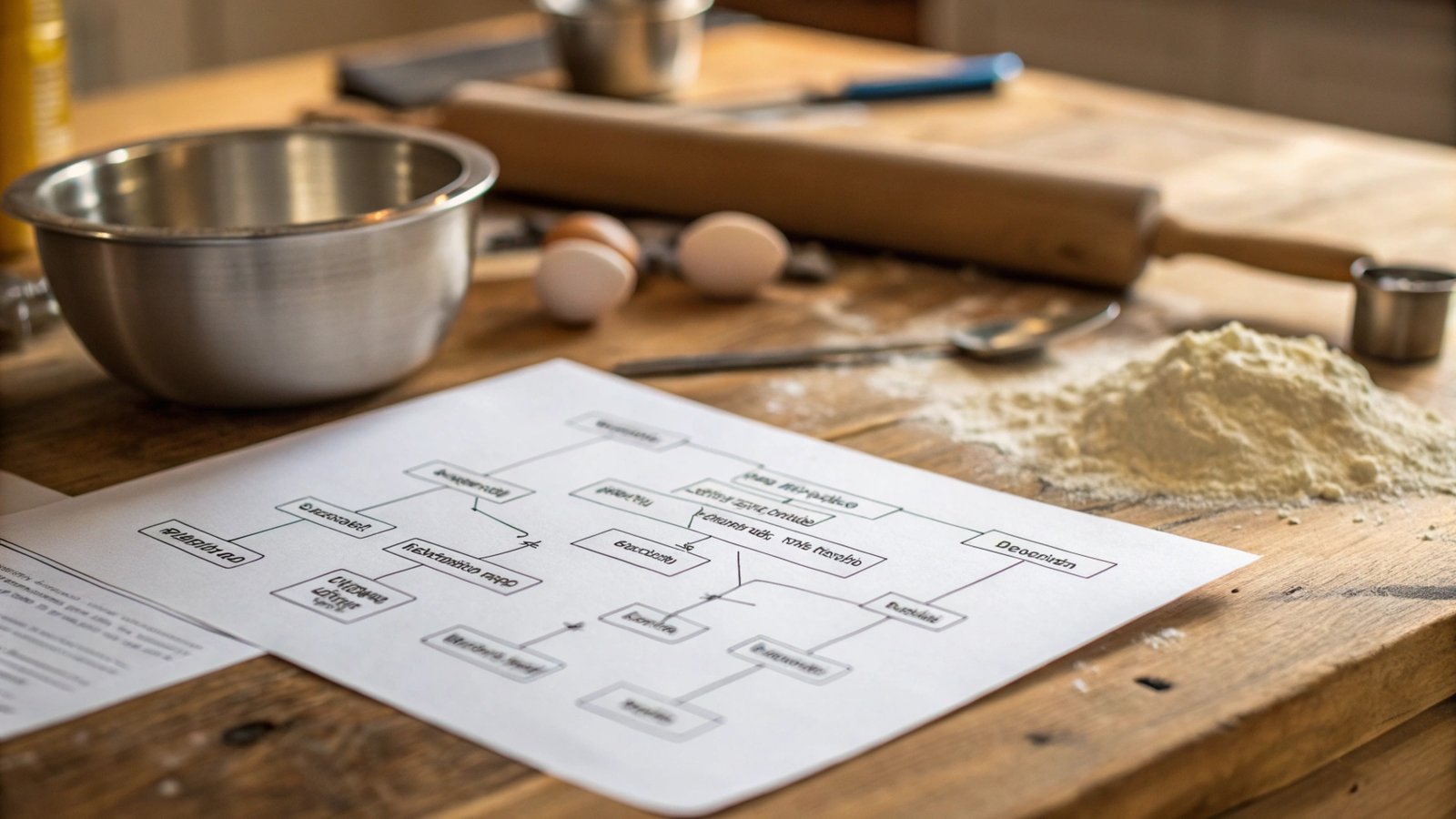 Kitchen Workflow Chart
