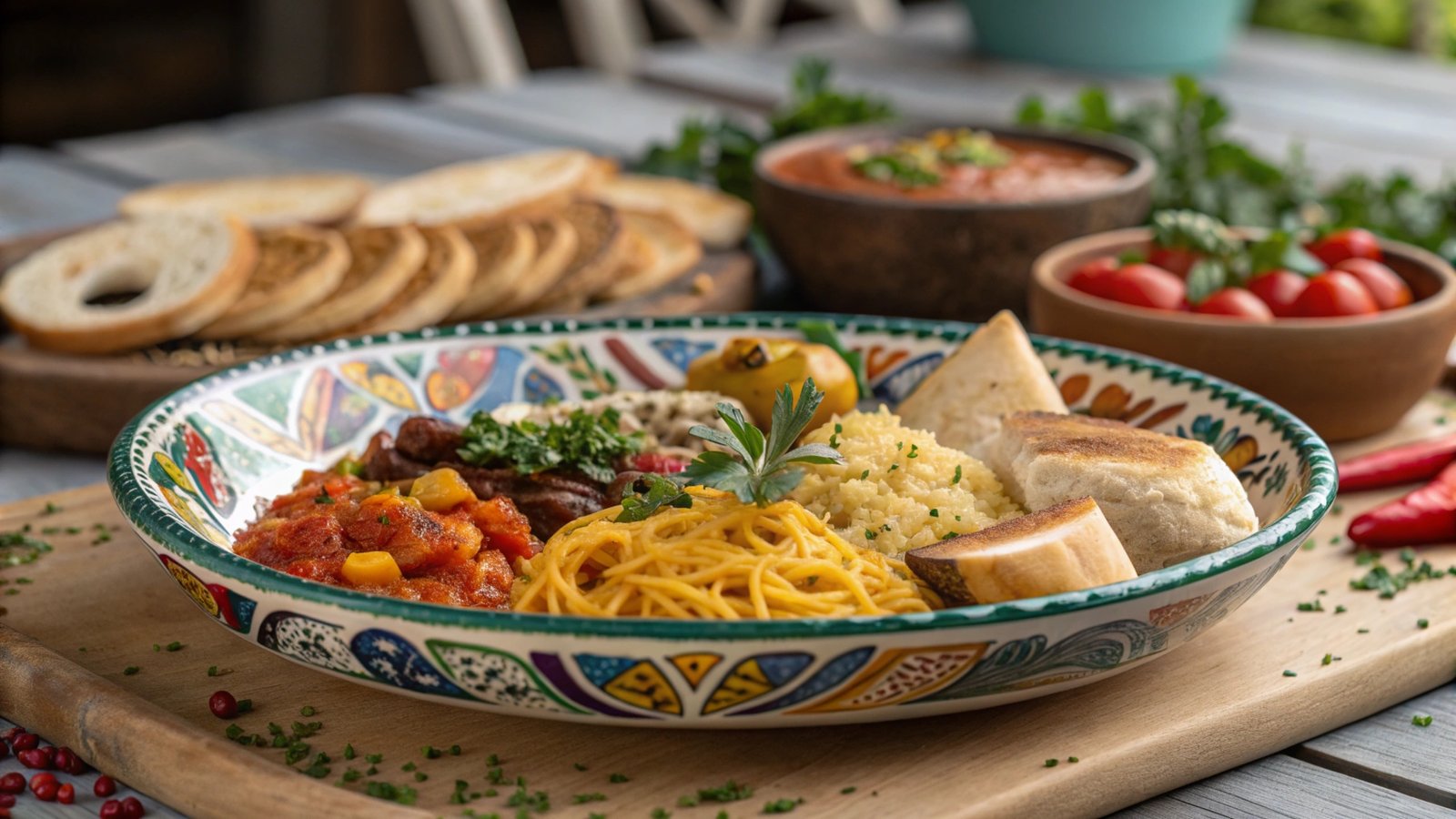 Culinary Heritage Mosaic Collection