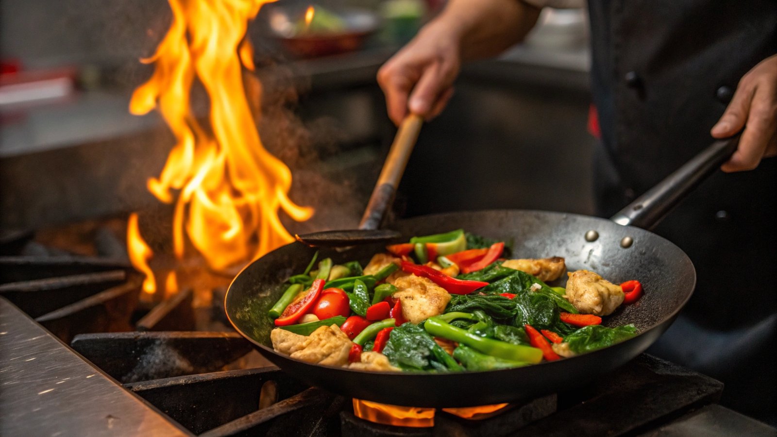 Balanced Heat Stir-Frying