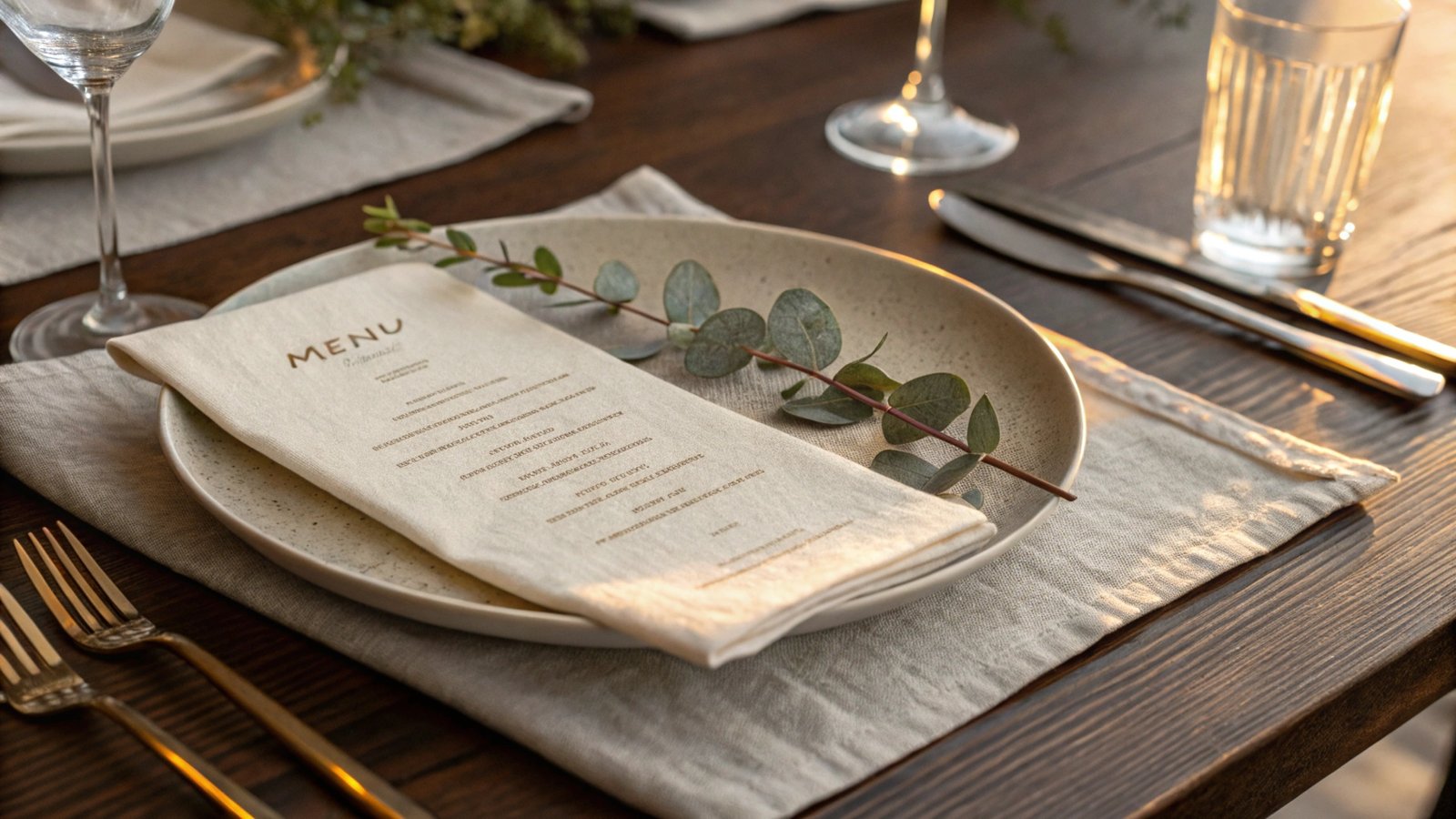 Elegant Dining Menu Templates