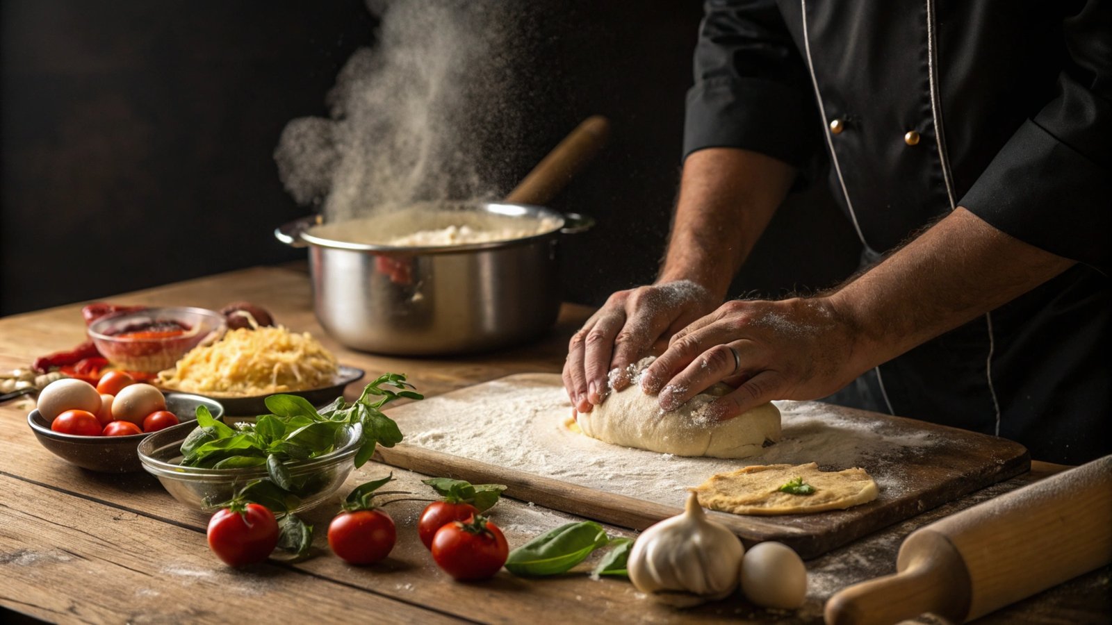 Timeless Culinary Books Creation